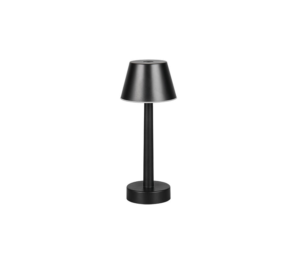 VIDAL | Table lamp | Black mat | Plastic