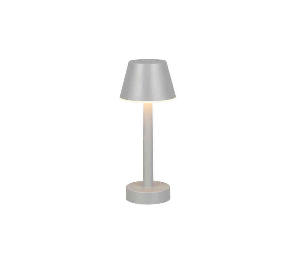 VIDAL | Table lamp | Ultimate grey | Plastic