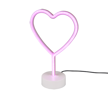 HEART | Table lamp | White | Plastic