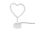 HEART | Table lamp | White | Plastic