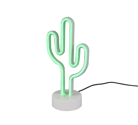 CACTUS | Table lamp | White | Plastic