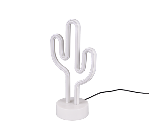 CACTUS | Table lamp | White | Plastic