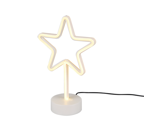 STAR | Table lamp | White | Plastic