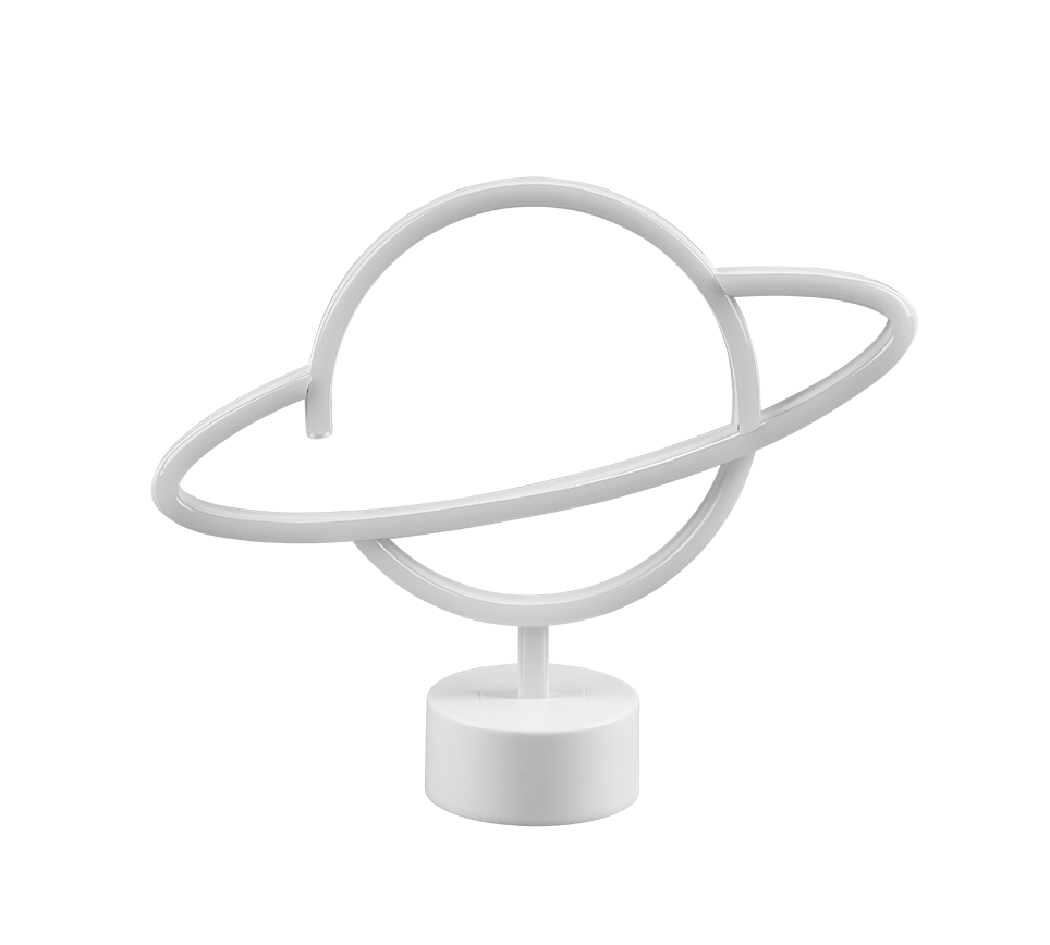 PLANET | Table lamp | White | Plastic
