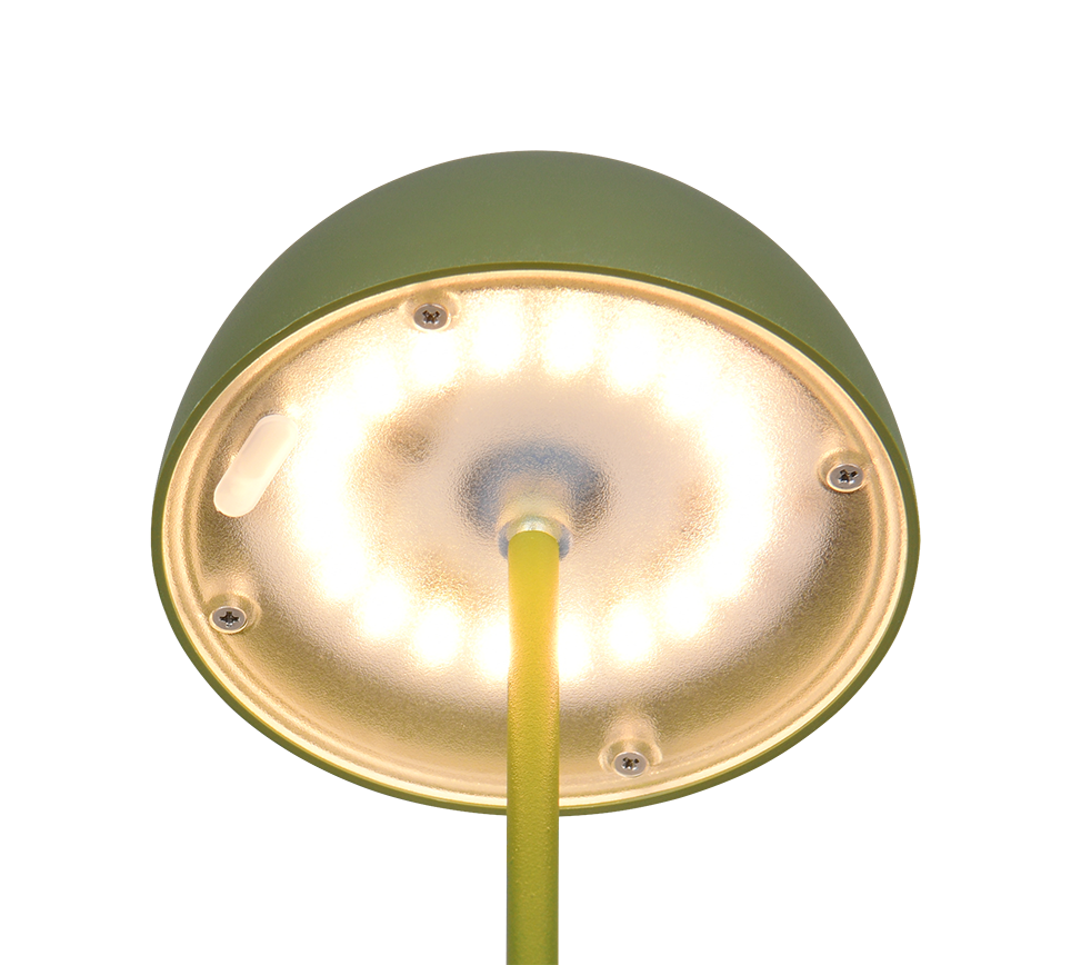 ORTIZ | Table lamp | Green | Plastic
