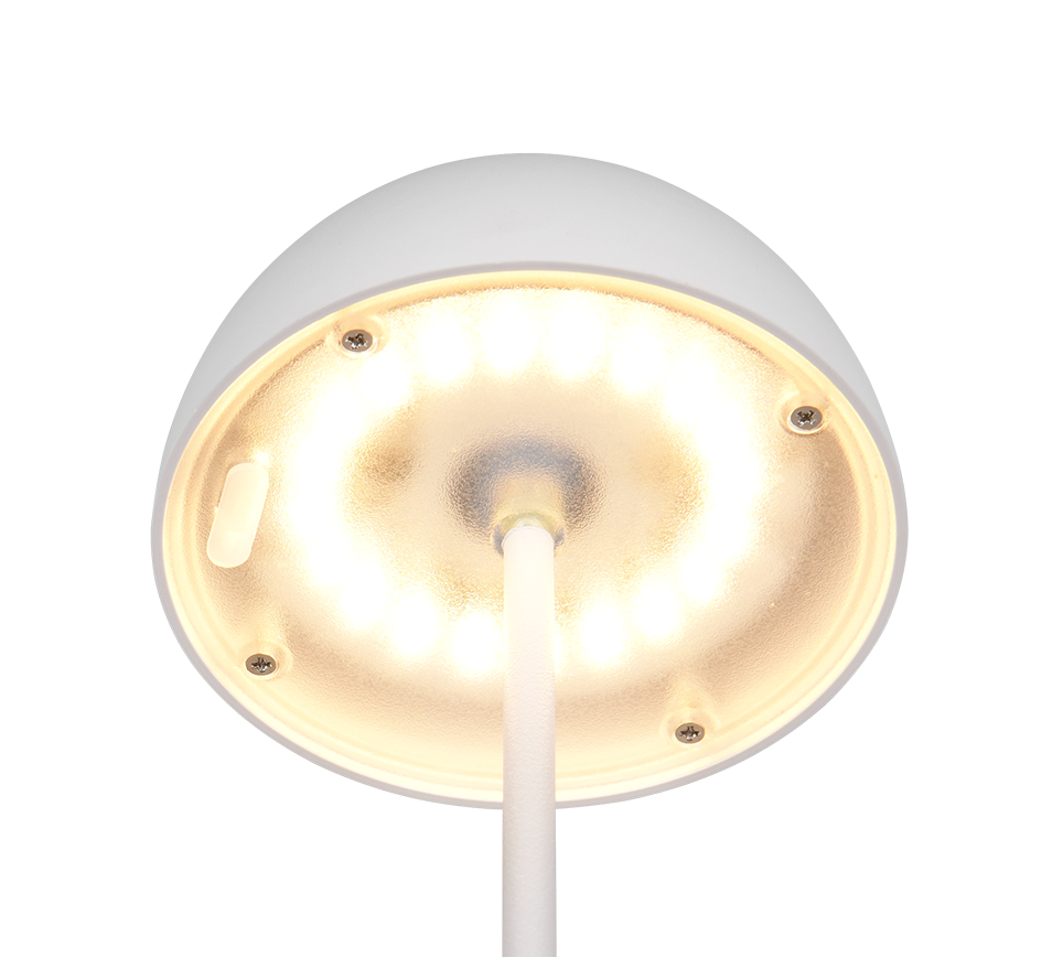 ORTIZ | Table lamp | White mat | Plastic