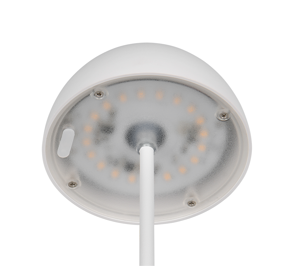ORTIZ | Table lamp | White mat | Plastic