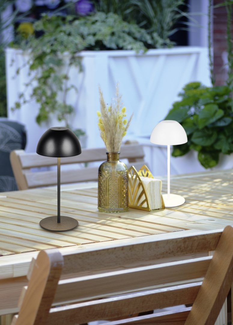 ORTIZ | Table lamp | White mat | Plastic