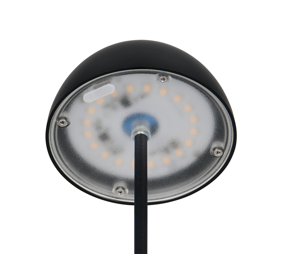 ORTIZ | Table lamp | Black mat | Plastic