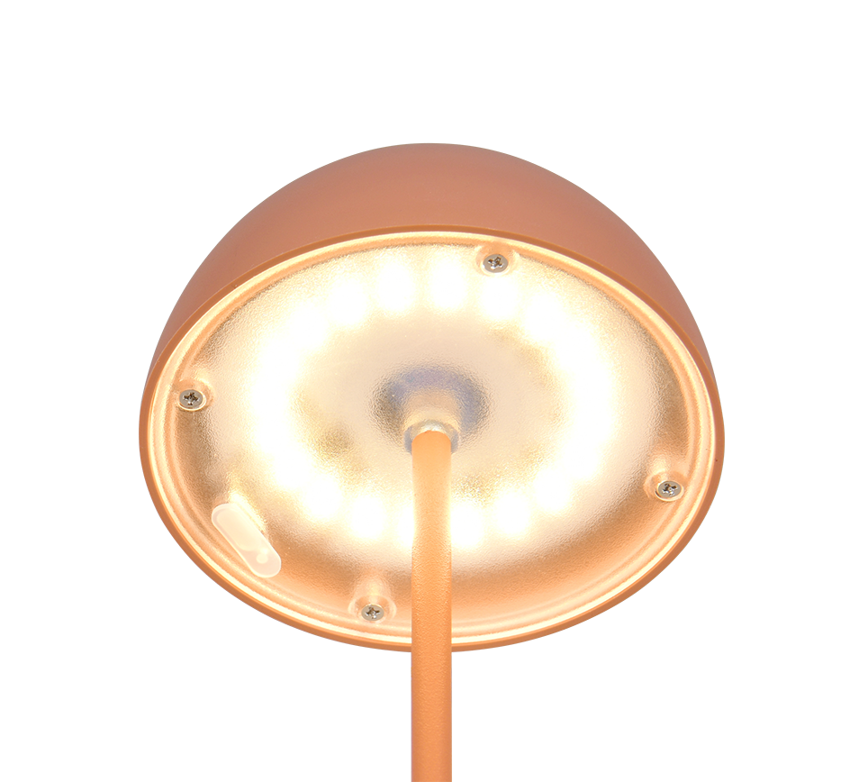 ORTIZ | Table lamp | Apricot | Plastic