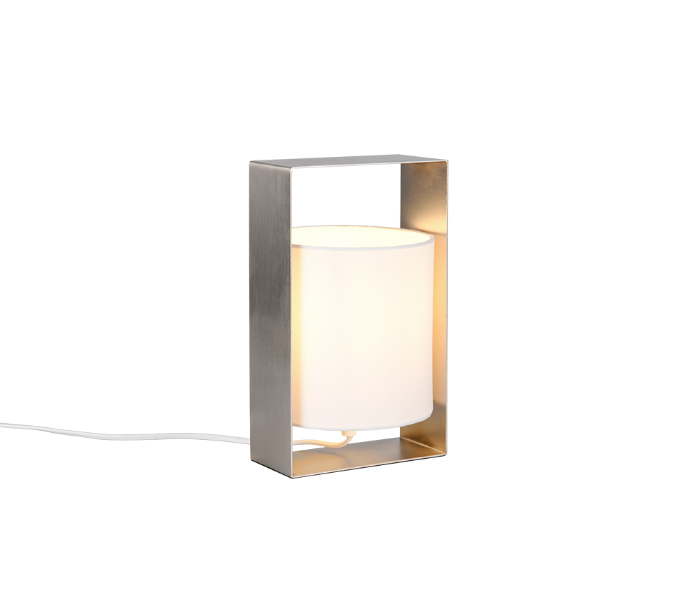 PAIL | Table lamp | Nickel mat | Metal