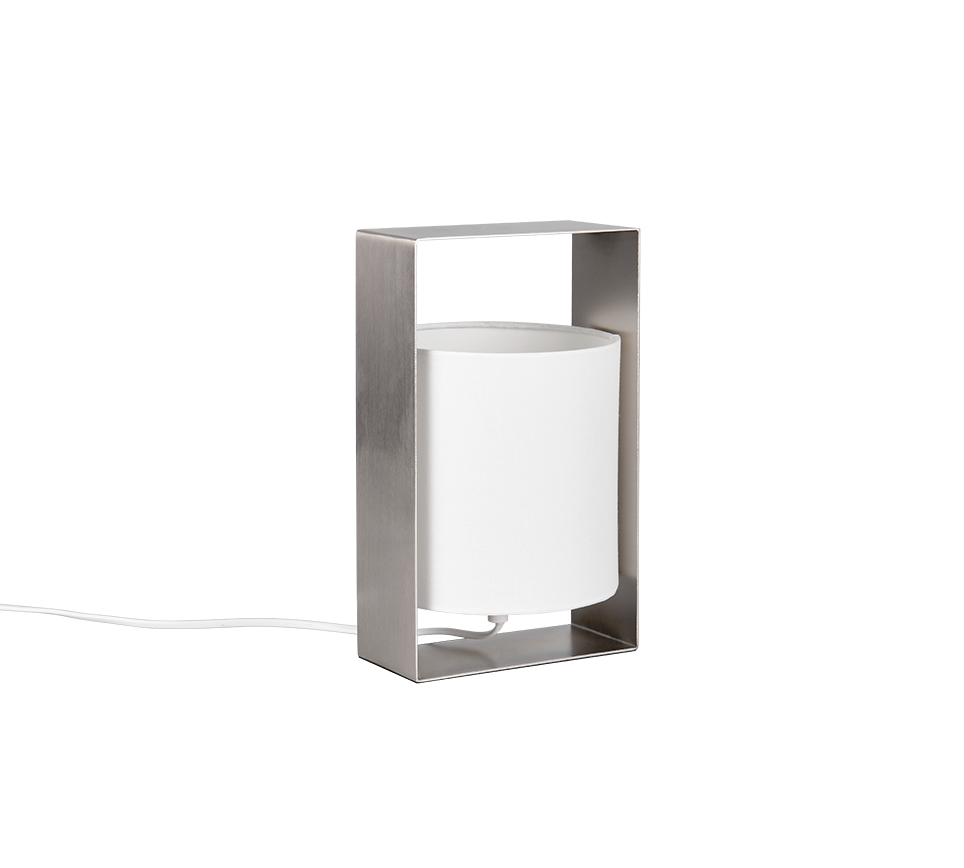 PAIL | Table lamp | Nickel mat | Metal