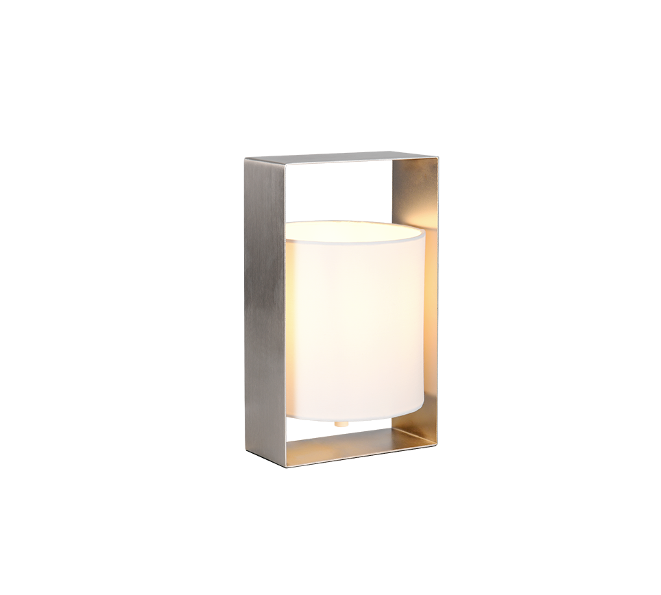 PAIL | Table lamp | Nickel mat | Metal