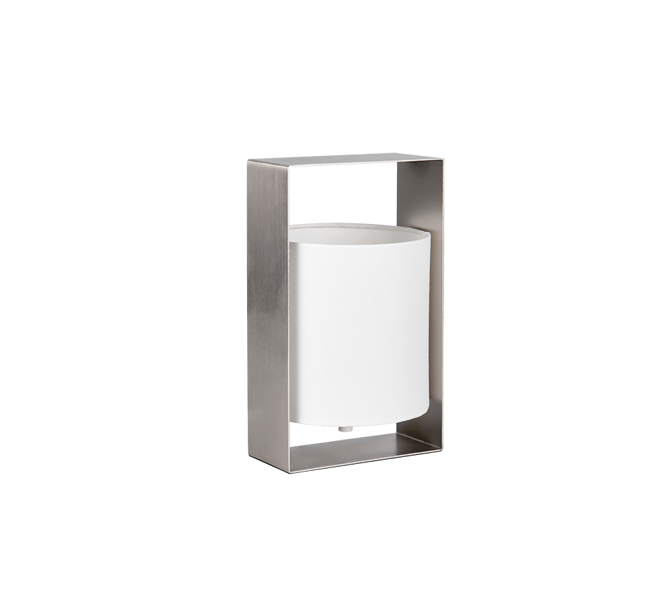 PAIL | Table lamp | Nickel mat | Metal