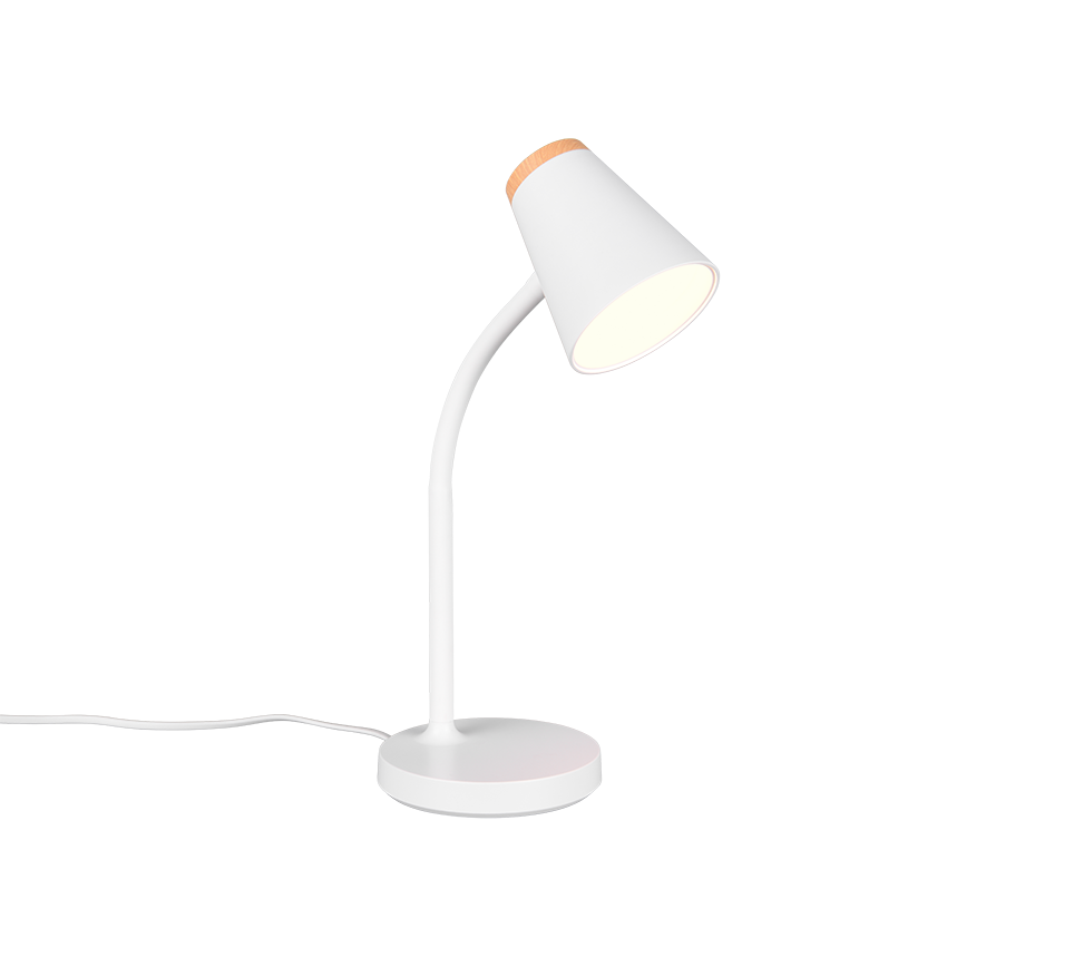 PONGO | Table lamp | White | Plastic