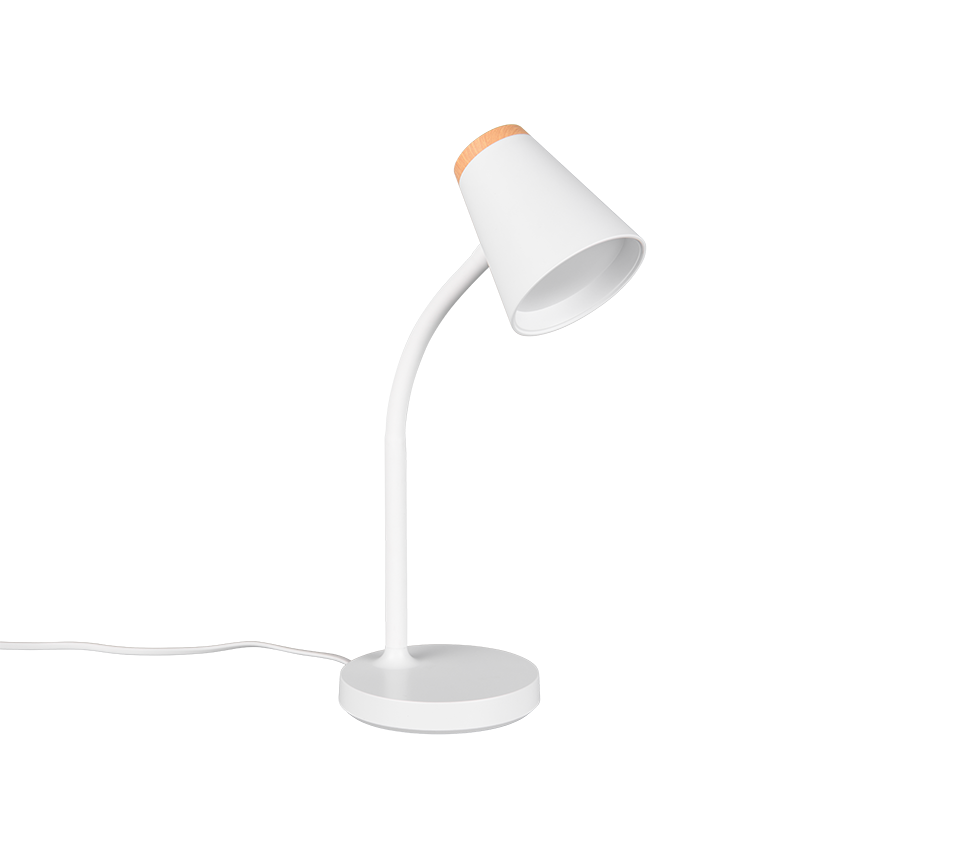PONGO | Table lamp | White | Plastic
