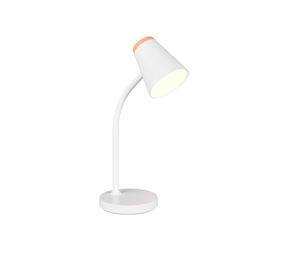 PONGO | Table lamp | White | Plastic