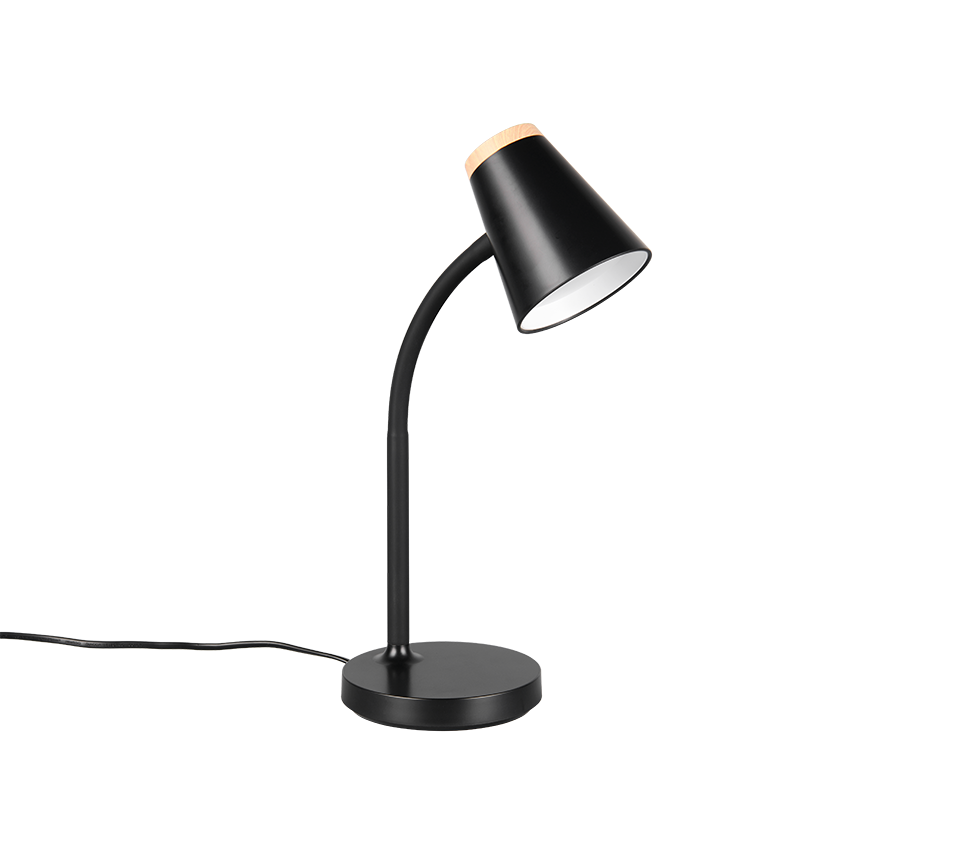 PONGO | Table lamp | Black | Plastic