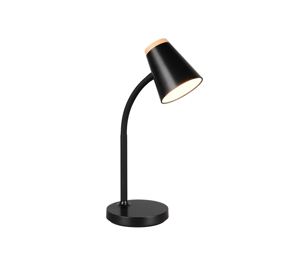 PONGO | Table lamp | Black | Plastic
