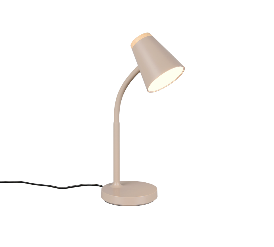 PONGO | Table lamp | Warm beige | Plastic