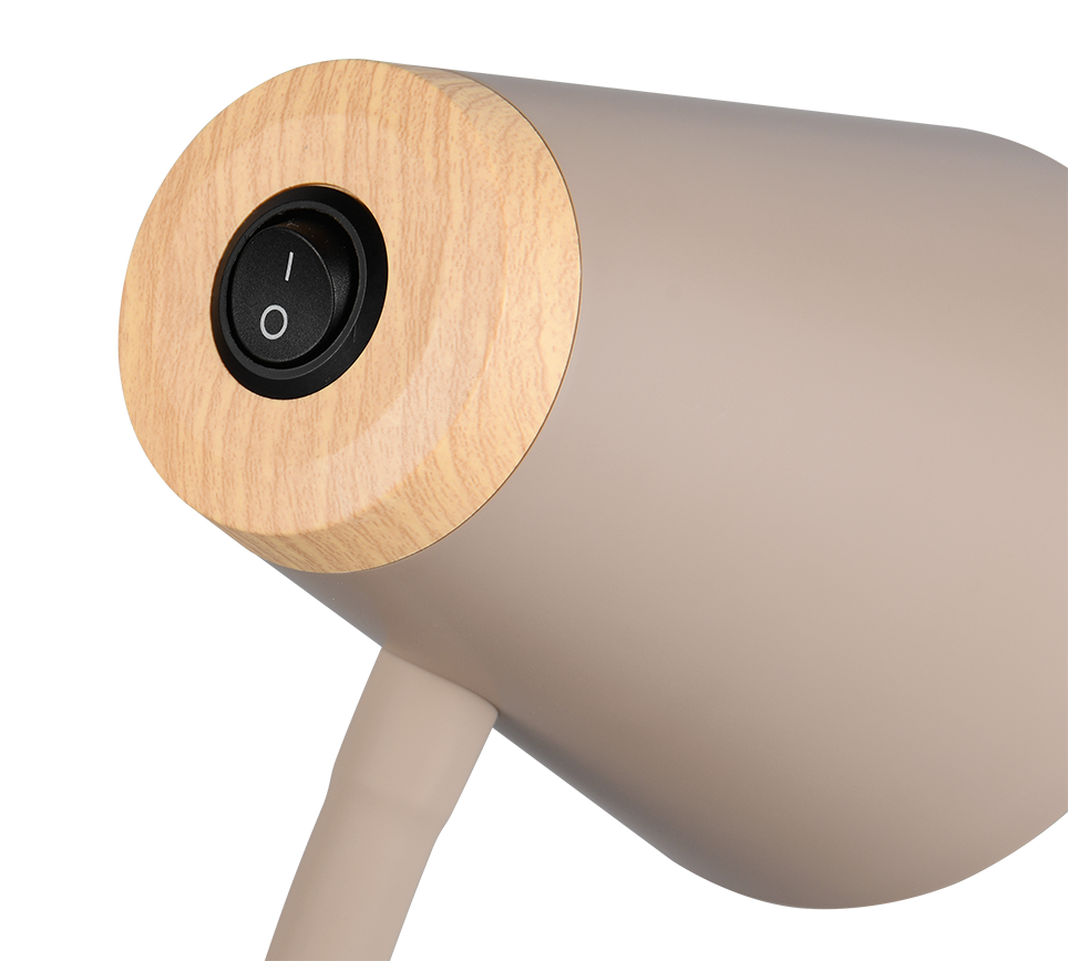 PONGO | Table lamp | Warm beige | Plastic