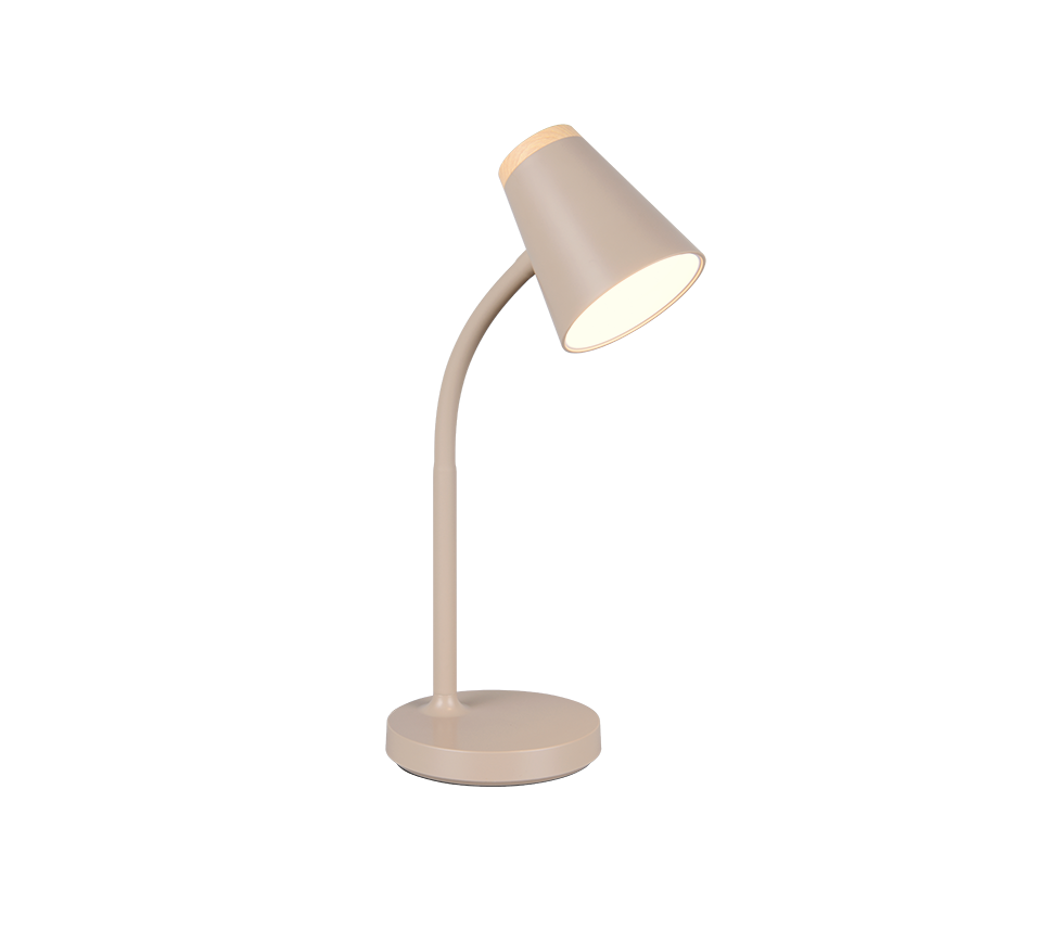 PONGO | Table lamp | Warm beige | Plastic