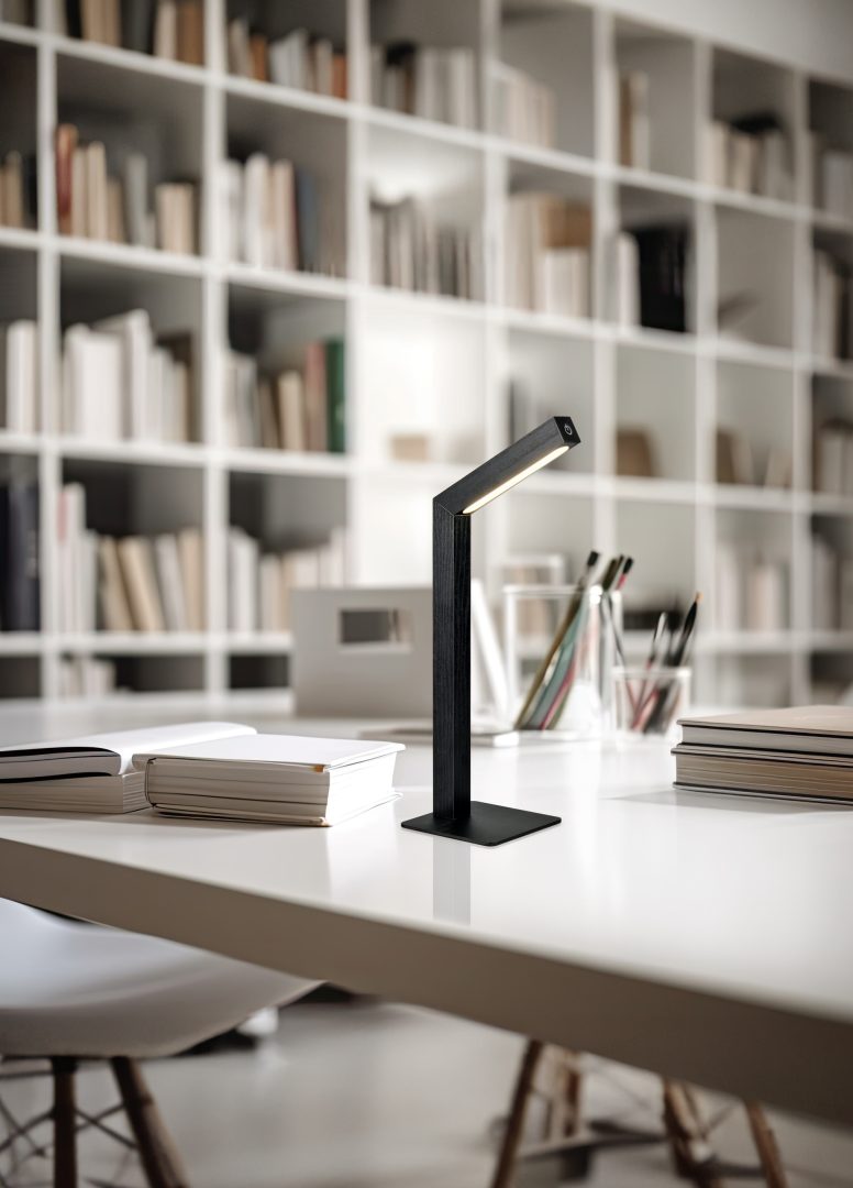 SKIP | Table lamp | Black mat | MDF