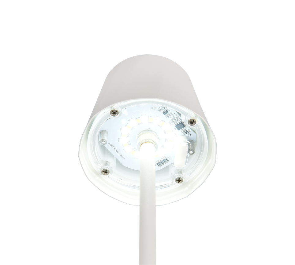 DIAZ | Table lamp | White mat | Metal