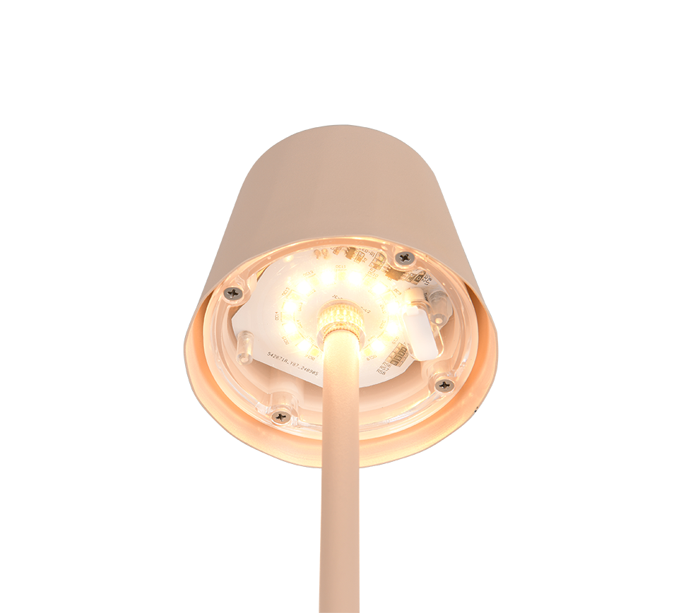 DIAZ | Table lamp | Sand | Metal