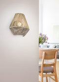 LIRA | Table lamp | Brown | Papiergarn
