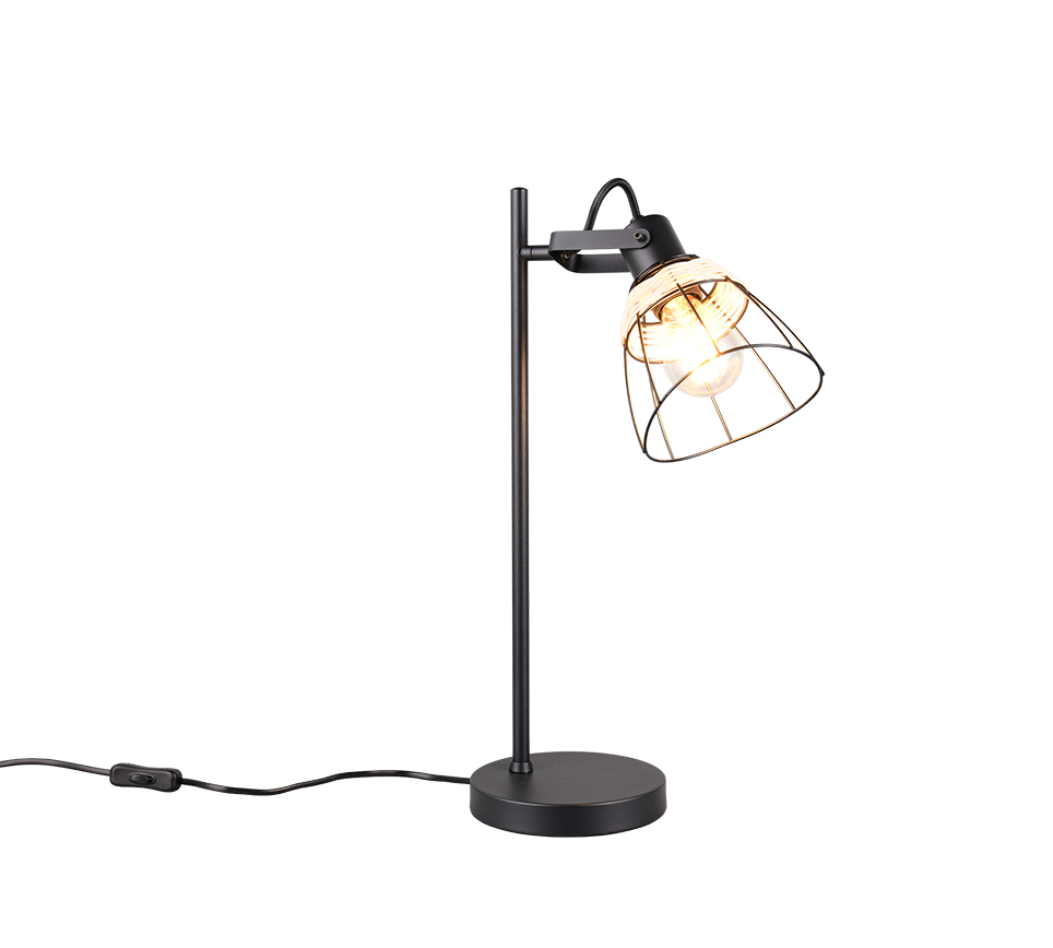 JEROME | Table lamp | Black mat | Metal