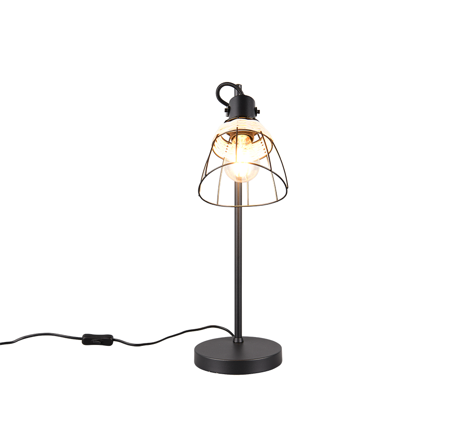 JEROME | Table lamp | Black mat | Metal