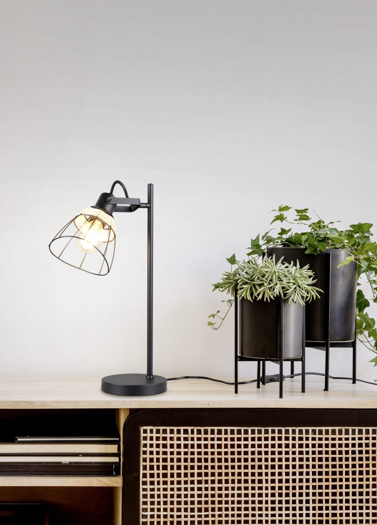 JEROME | Table lamp | Black mat | Metal