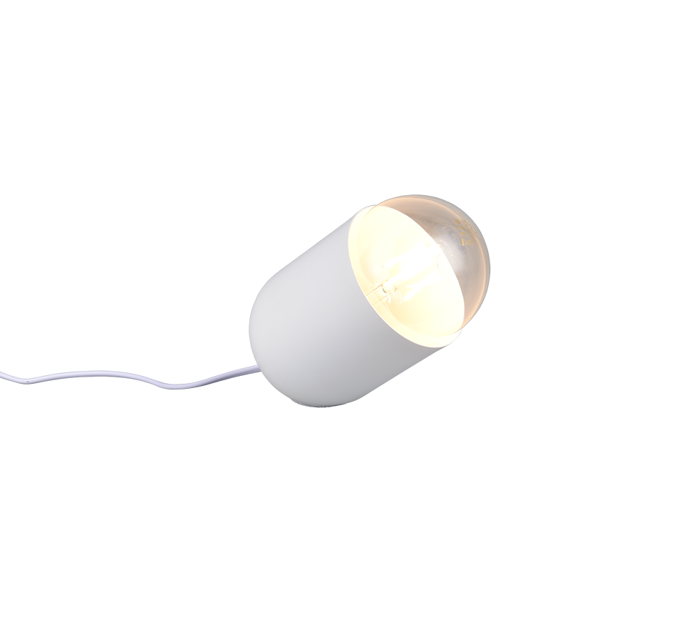 NARA | Table lamp | White mat | Metal