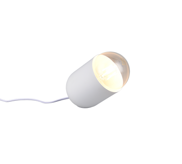 NARA | Table lamp | White mat | Metal