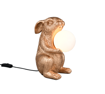 RABBIT | Table lamp | Gold | Polyresin