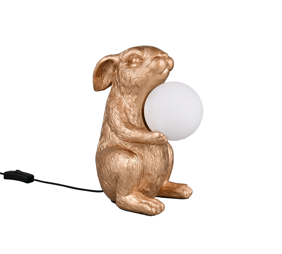 RABBIT | Table lamp | Gold | Polyresin