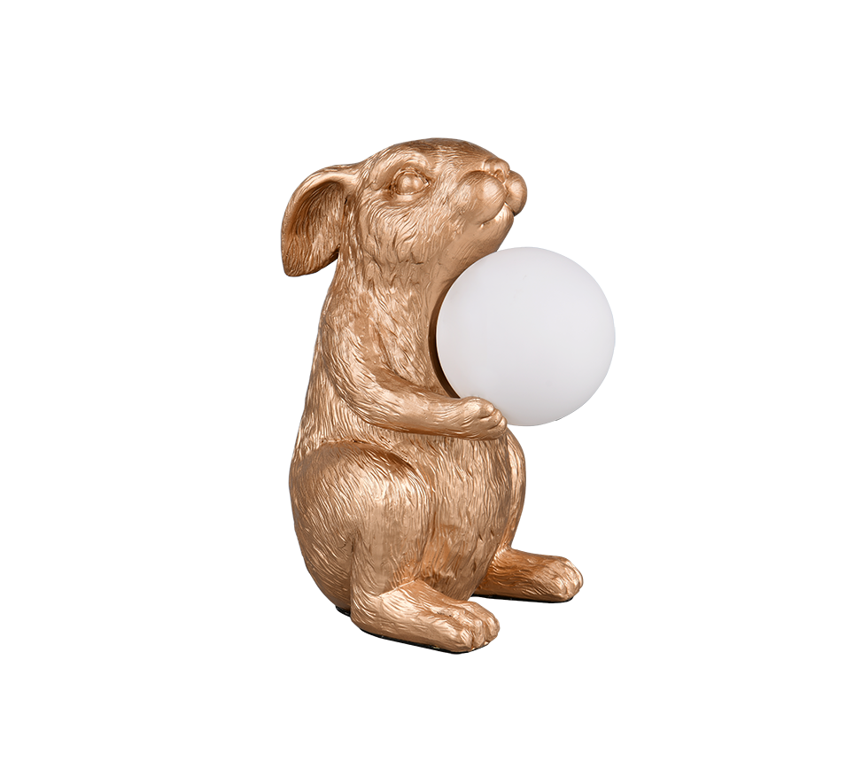 RABBIT | Table lamp | Gold | Polyresin