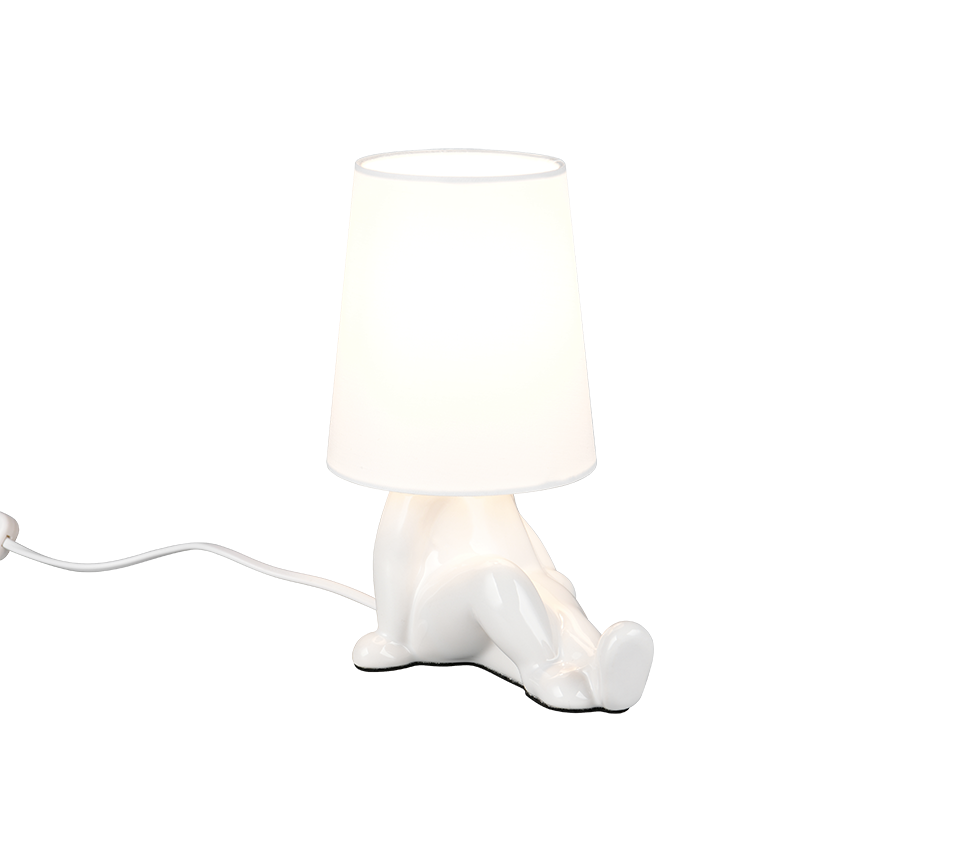 HUMA | Table lamp | White | Ceramic