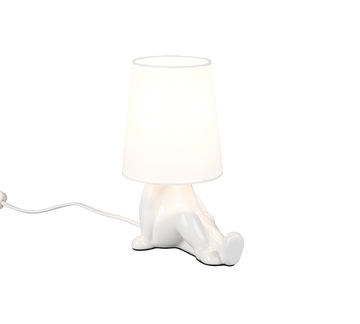 HUMA | Table lamp | White | Ceramic