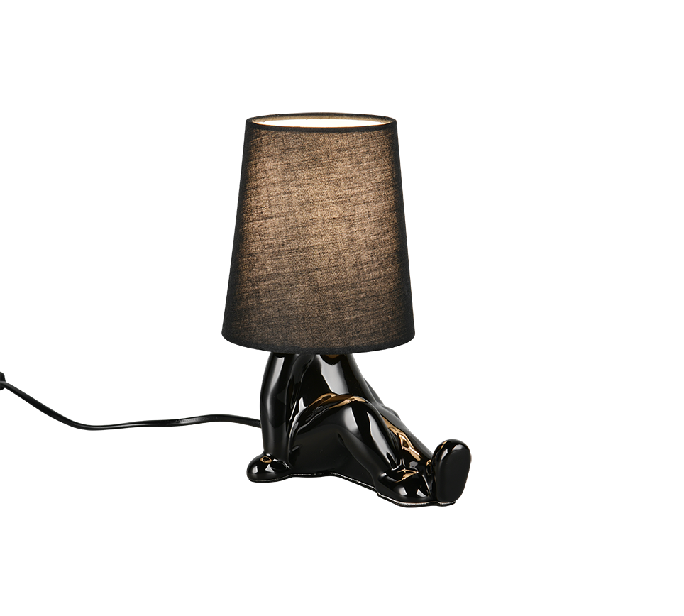 HUMA | Table lamp | Black | Ceramic