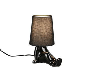 HUMA | Table lamp | Black | Ceramic