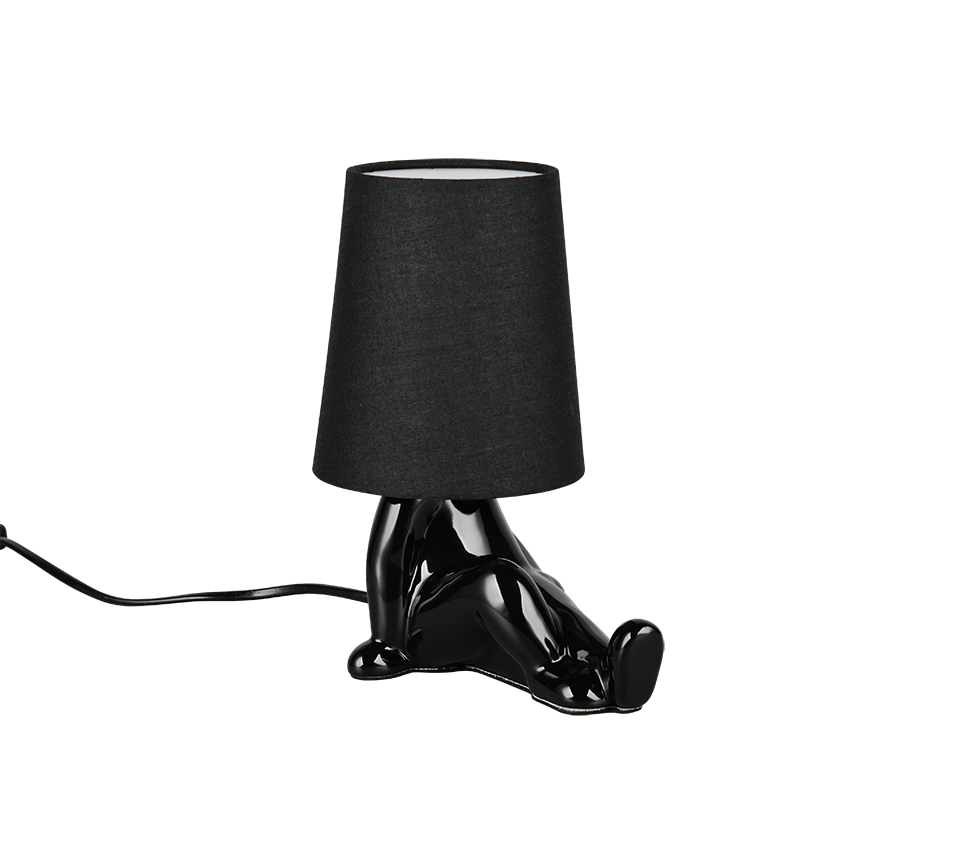 HUMA | Table lamp | Black | Ceramic