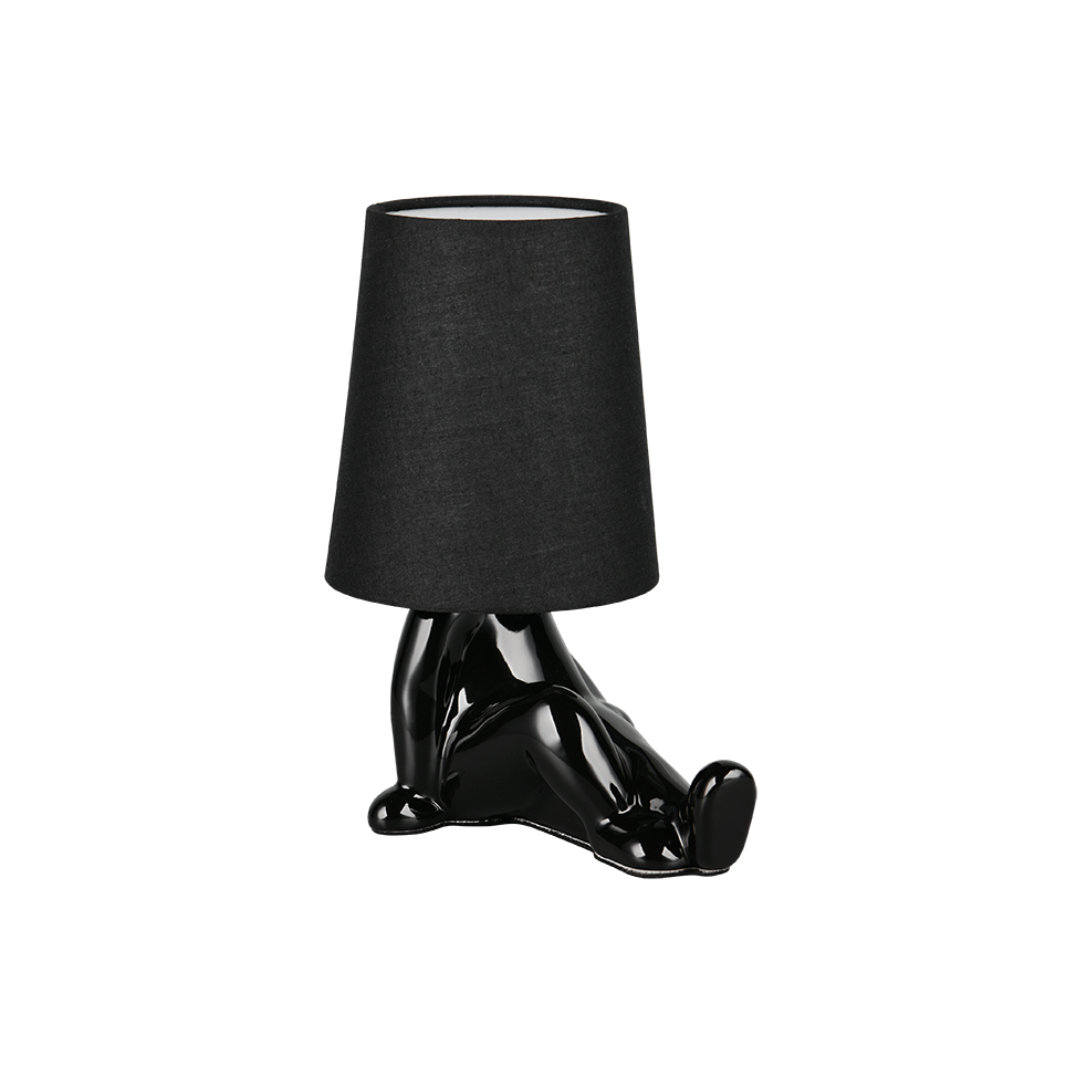 HUMA | Table lamp | Black | Ceramic