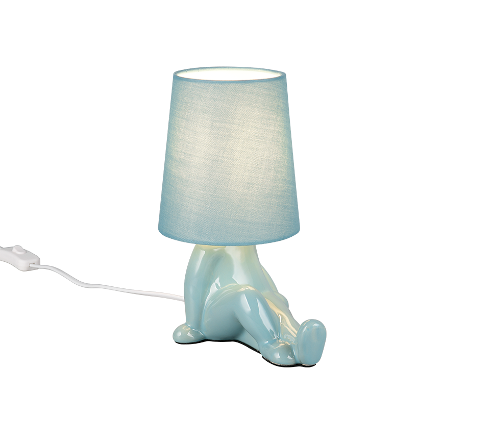 HUMA | Table lamp | Blue | Ceramic