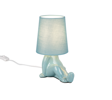 HUMA | Table lamp | Blue | Ceramic