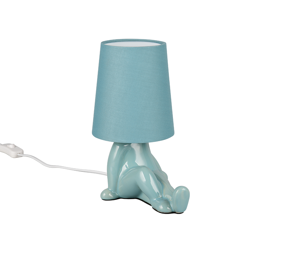 HUMA | Table lamp | Blue | Ceramic