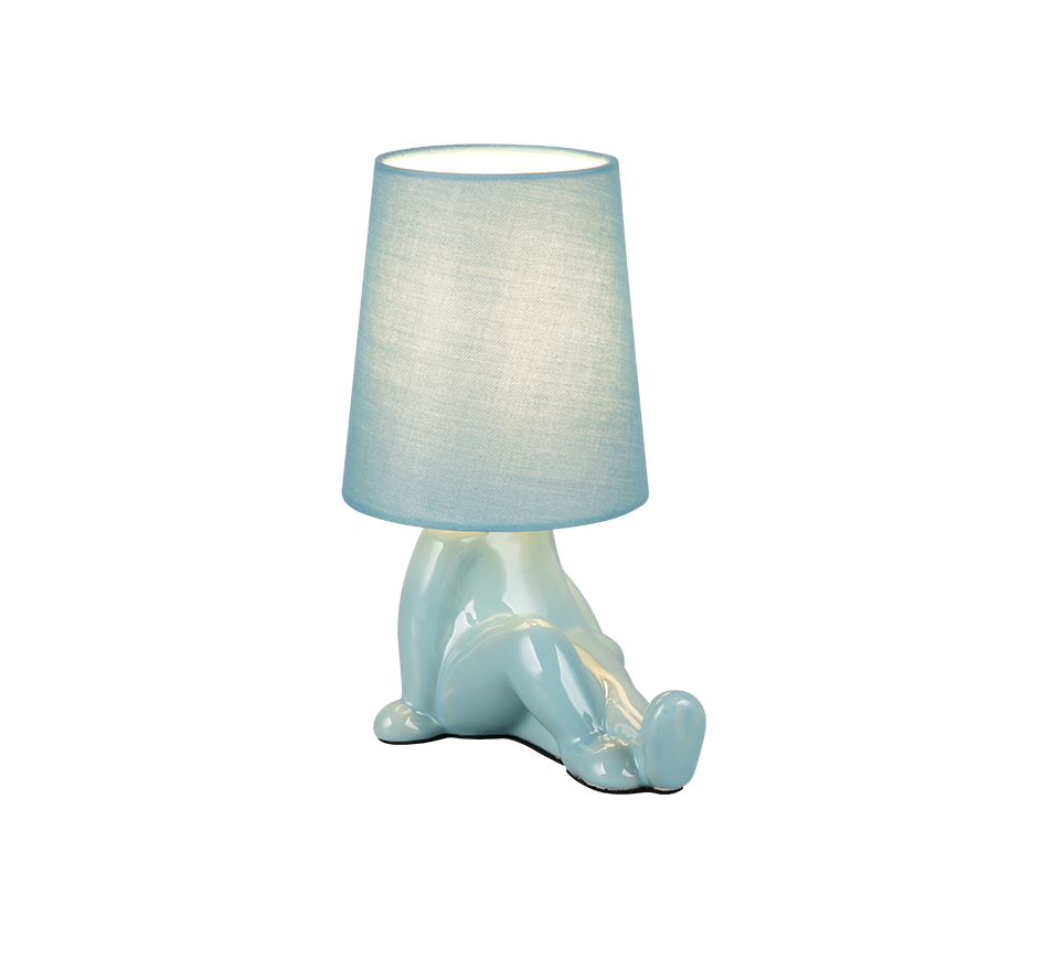 HUMA | Table lamp | Blue | Ceramic
