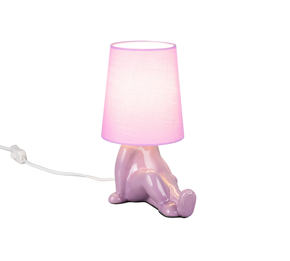 HUMA | Table lamp | Lilac | Ceramic
