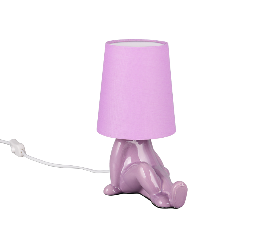 HUMA | Table lamp | Lilac | Ceramic